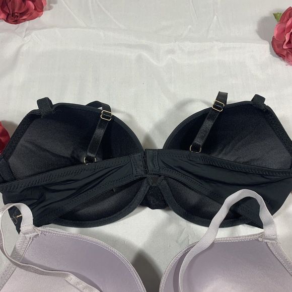 Jessica Simpson ~ 2 QTY Women's Full Figure Bra Underwire ~ 36C - Soft Tshirt - Picture 11 of 14